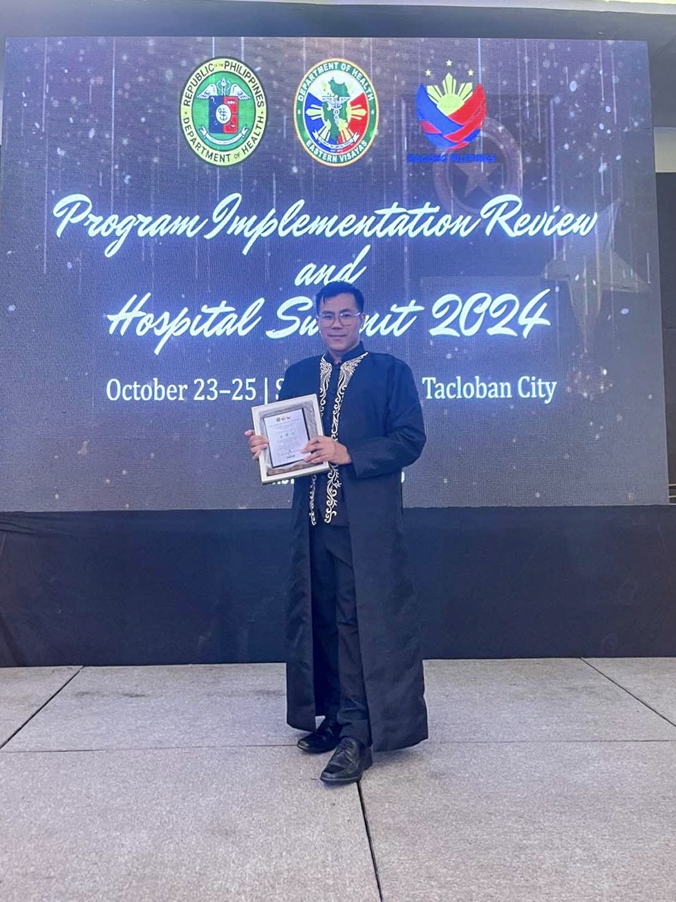SAMAR PROVINCIAL HOSPITAL GETS 3-STAR GREEN AND SAFETY FACILITY AWARD 